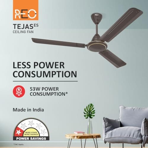 Havells Reo Tejas 1200 mm Ceiling Fan (Smoke brown) 3