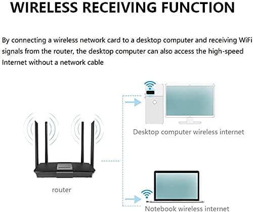 Laptrix Mini USB WiFi Adapter for pc, Wireless USB WiFi dongle 802.11N, Ideal for Smooth HD Video Portable Internet Adapter for PC, Desktop and Laptop, Supports Windows 11/10/8.1/8/7/XP 4
