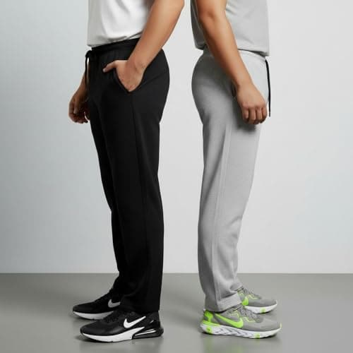 THE SOUTH STORE Men's Multi Color Regular Fit Cotton Plus Size Track Pant | Plus Size Lower/Track Pants Combo Pack 2 3