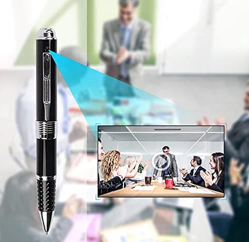 Drumstone ( First TIME in India with 12 Years Warranty Portable Camera Full HD 1080p Security Pen with Video and Voice Recording Feature Support 32 GB SD Card (Silver) 5