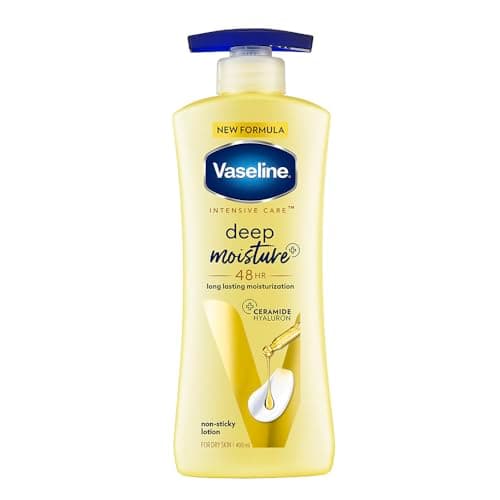 Vaseline Deep Moisture Body Lotion |For Dry Skin | Cushion Soft Skin| With Ceramides Hyaluron Moisture Fillers 400ml 2