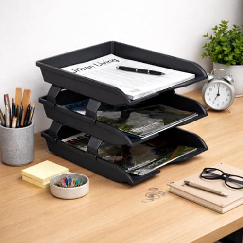 Joystick Multi-Functional Desk Organizer Office Table Organizer for Files, Stationery & Essentials, Modern & Stylish Workspace Solution (Pack Of 1) 3