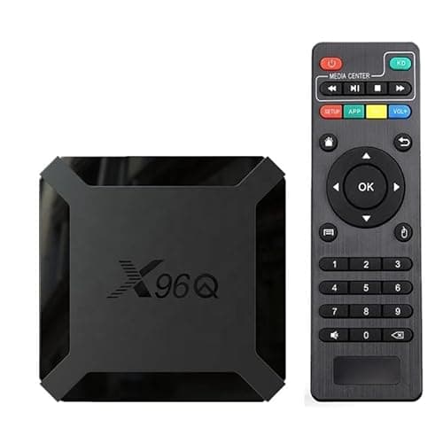 AUSEK X96Q Mini PC Box with Allwinner H313 Quad-Core, 2GB RAM, 16GB Storage, HDMI Output, Dual USB, TF Card Slot, WiFi | Android 10 Based Android PC Box