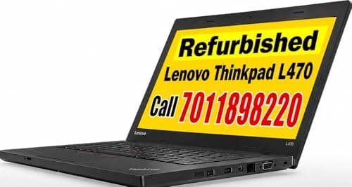 Certified ThinkPad L470 Business Laptop | Core i7-7500U 7th Gen Processor | 8GB RAM | 128GB SSD | 14" HD Display | Int UHD 620 Graphics | WiFi | Bluetooth | Win 11 Pro