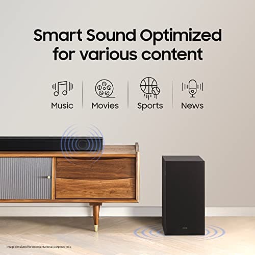 Samsung 150 W Dolby Digital Bluetooth Soundbar (HW-T42E/XL, Black, 2.1 Channel) 3