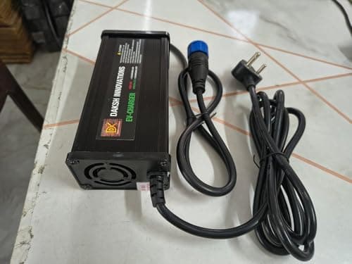 TVS I QUBE Charger 58V/10AMP with Original Cable 3