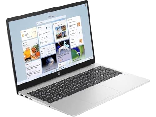 HP 15 255R G10, AMD Ryzen 5 7535U Hexa Core (6 Core, 12 Threads, 2.9 to Max 4.3 Ghz) (8 GB/512 GB SSD/AMD Radeon Graphics/Windows 11) Thin and Light Laptop(15.6 inch HD Display, Matt Silver, 1.45 kg 2