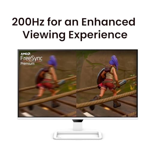 BenQ EW270Q 27" 2K QHD 200Hz IPS Gaming Monitor | HDRi|1200:1 Contrast|90% P3 Gamut|350 nits|Built-in-Speakers(5W X2)|AMD FreeSync Premium|USB-C (65 W), HDMI|Eye-Care| Game Color Mode 4