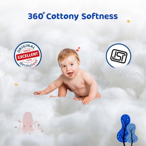 Bumtum Baby Diaper Pants, Small Size 40 Count, Double Layer Leakage Protection Infused With Aloe Vera, Cottony Soft High Absorb Technology 5