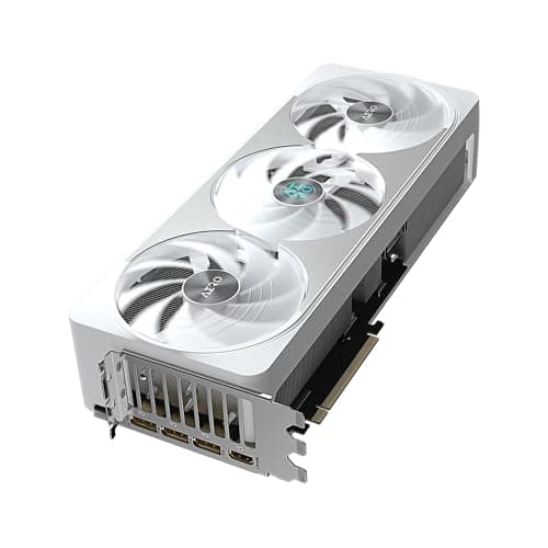 GIGABYTE Pci_E_X16 Geforce RTX 5070 Ti AERO OC 16G Graphics Card, 16GB 256-Bit GDDR7, Pcie 5.0, WINDFORCE Cooling System, GV-N507TAERO OC-16GD Video Card 4