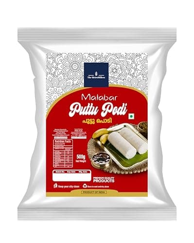 The MetroMillerz Malabar Puttu Podi � First Export Quality Rice Flour, 500g, Authentic South Indian Ingredient for Puttu & Traditional Recipes, Product of India