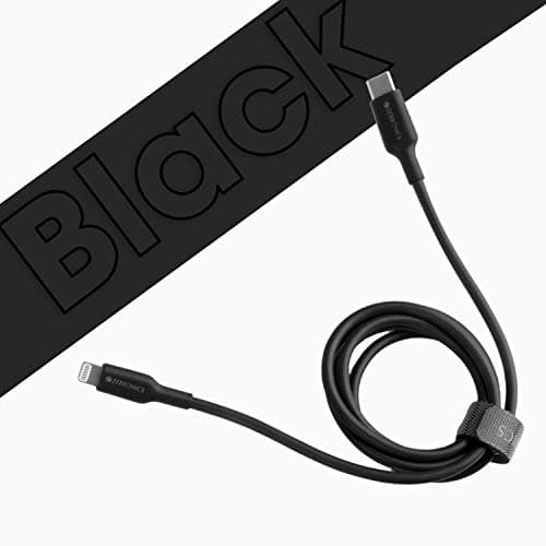 Zebronics ZEB-CL1000M, Apple Certified MFI Type-C to Lightning Cable - Fast Charging 20W / 3A - Made for iPhone/iPad/iPod - Compatible with Type-C PD Adapter - 1 Meter (Black) 5