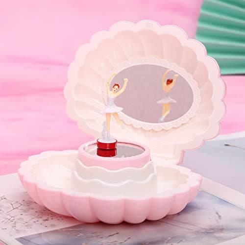 VELURA Small Jewelry Storage Box Jewelry Display Case for Dresser Decoration Pink|1 Jewelry Storage Box (Doll Random)| 1970-Now| Music Boxes | Decorative Collectibles |Collectibles 5
