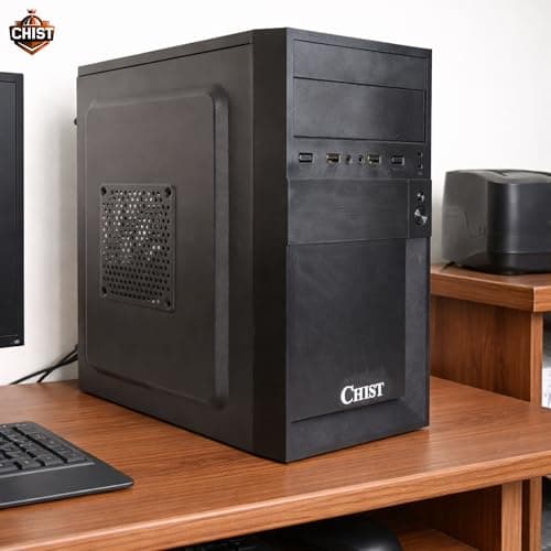 CHIST Desktop Computer PC, Core i5 2nd Gen, 16GB RAM, 512GB SSD + 500GB HDD, Windows 10, MS Office 2