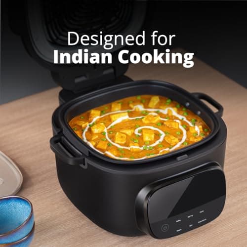 Philips OneChef Smart All in One Cooking Device | 33-in-1 Functions (Air Fry, Stir Fry, Steam, Boil and Curry) | AmbiHeat Technology for Perfect Indian Cooking | 6L Capacity | 2 years Warranty 4