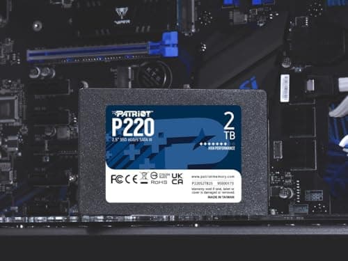 Patriot Memory P220 2TB Internal SSD SATA 3 2.5" Solid State Drive P220S2TB25 3