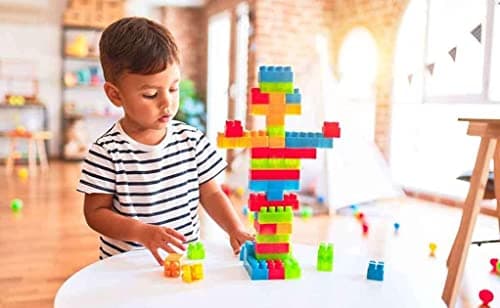 Storio DIY Puzzle Building Blocks Game Toys for Kids Educational Blocks Learning Puzzle Learning Toy for Kids (45+ Pcs),Multicolor 5