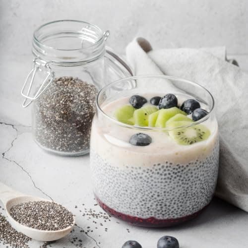 Chef’s Choice Premium Chia Seeds 500g | 100% Natural & Clean Superfood Seeds for Eating | Rich in Omega-3, Fiber & Protein | Helps in Weight Management & Hydration | Calcium & Antioxidant Rich Seeds 4