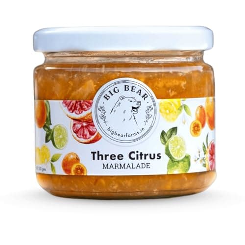 Big Bear Farms fresh fruit jam - 350gm net (Three Citrus Marmalade)