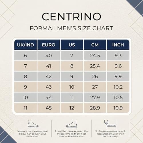 Centrino Mens Formal Shoes 6621-1_Black_8 5