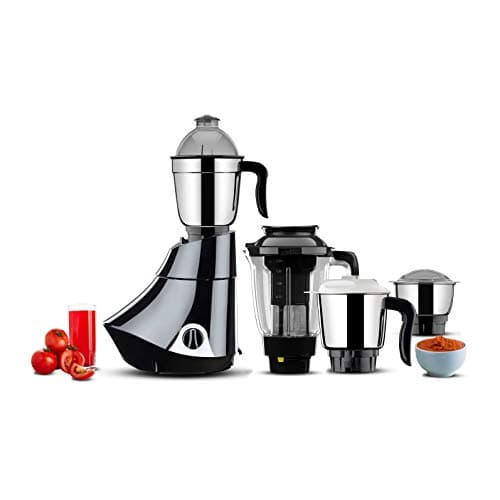 Butterfly Smart Mixer Grinder, 750W, 4 Jars (Grey) & Butterfly Curve Stainless Steel Outer Lid Pressure Cooker, 3 Litre 2