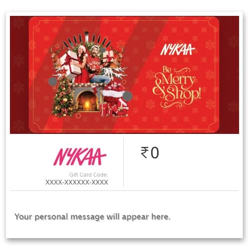 Nykaa | Flat 4% Off | E-Gift Card | Instant Delivery | Valid for Online & In Store Purchase | 6 Months Validity