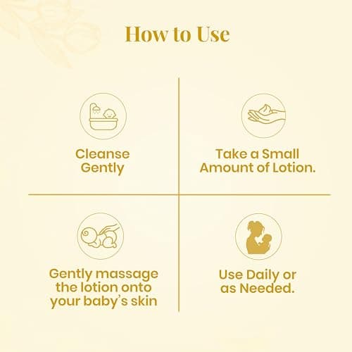 Pure Aura Rich Baby Moisturising Lotion 100ml | Nourishing Cream for Soft & Sensitive Skin | Ayurvedic & Chemical-Free | Daily Use | Safe for Newborns Baby & Kids | Doctors Recommended | Made in India 5