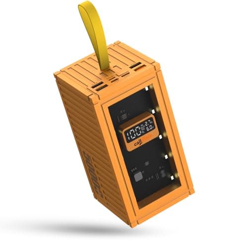 Callmate Ultrafuse Max 50000mAh Ultra High Capacity Power Bank, 23W Fast Charging |Digital Display |4 USB Output Ports & 3 Input |LED Light with SOS| for Smartphones & Other Devices