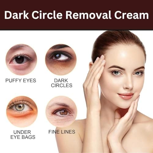 INTIMIFY Under Eye Cream, Dark Circles Removal Cream, Under Eye Cream For Dark Circles & Wrinkles 20 Gm (Pack of 1) 5