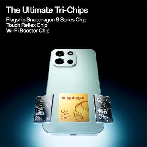 OnePlus Nord 6 | 8GB+256GB | Quick Silver | Snapdragon 8s Gen 4 | Segment's First Stable 165FPS Gaming | Segment's Largest 9000mAh Battery | Most Complete IP Rating | Personalized AI 5