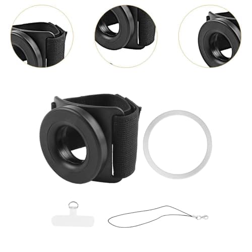 Meadawgs® Wristband Phone Holder Black Gifts Sturdy Accessory for Walking Biking Women|Cell Phones & Accessories | Cell Phone Accessories | Mounts & Holders|1 Wristband Phone Holder 5
