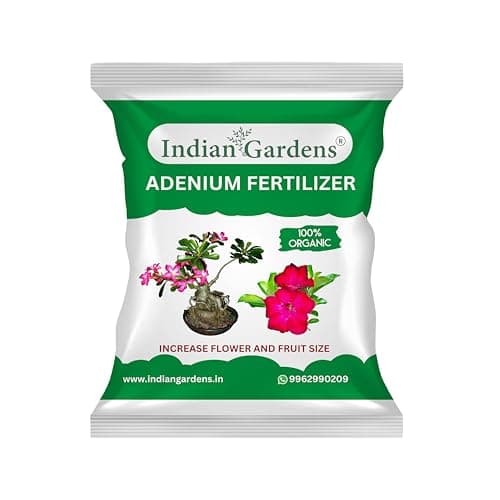 Indian Gardens - Adenium Organic Fertilizer (1 Kg) | Plant Food For Flowering Plants | Flower Booster