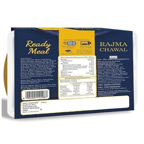 Haldiram's Nagpur Ready To Eat Punjabi Kadhi Pakoda 300g, Rajma Chawal 350, Dal Palak 300g, Dal Makhani Chawal 350G Combo 5