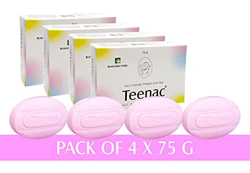 Remember India Teenac Soap Bar, 75 g- Pack of 4 2