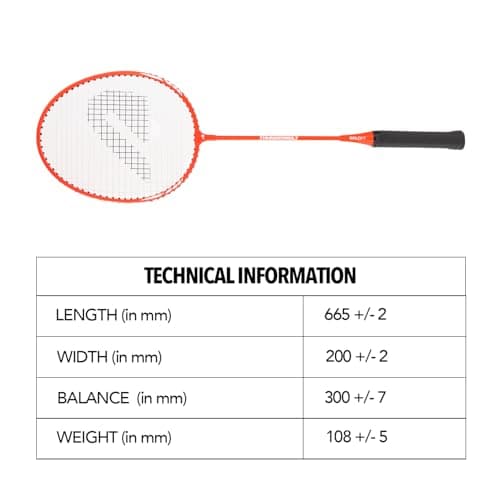 Boldfit Badminton Racket Combo for Beginners Adults Aluminium Shuttle Bat with Full Cover Bag Badminton Racquet for Practice & Match Lightweight 100gm with Grip Handle Shuttle Racket 1 Pair BlueOrange 3