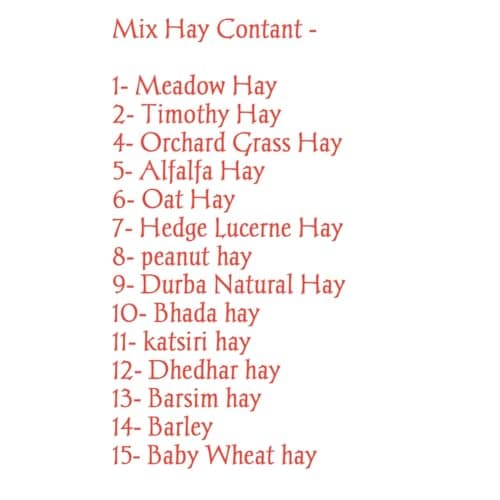 Herbal Sinovet India Alfalfa/Timothy/Lucern/Orchid/Peanut/Mix hay for Rabbit,Guinea Pig, Hamsters, 5 Kg,All Life Stages 2