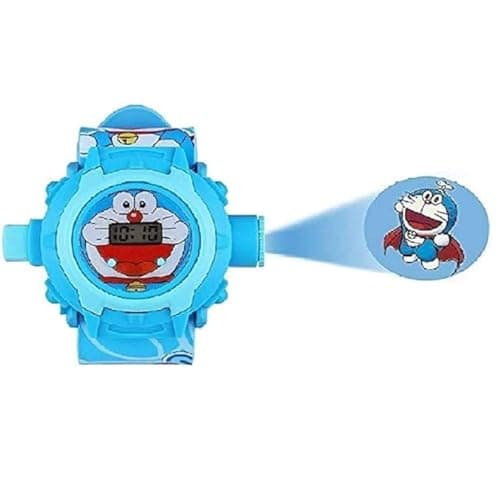 Acnos Brand- Digital 24 Images Projector SkyBlue Boy Watch for Kids Boy's Rubber Material Watch Diwali Gift Birthday Return Gift Best Digital Toy for Boy's Girl's 5