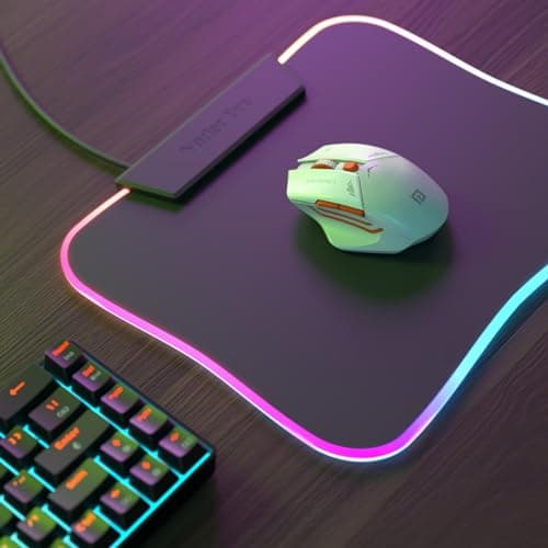 Portronics Vader Pro Wireless Gaming Mouse with 2.4 GHz Receiver, 6 Buttons, Thumb Support, High-Precision Tracking, Ergonomic Comfort, Adjustable Optical DPI for Laptop, PC, Mac(Stone Grey) 3