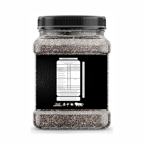 Farmer's Feast Chia Seeds 250g for Weight Management | Rich in Fiber, Protein & Calcium | Omega 3 Superfood Seeds for Weight Loss, Digestion & Healthy Diet (Pack of 1) 3