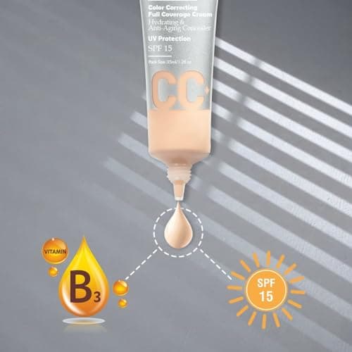 Daily Life Forever52 Color Correcting Full Coverage CC Cream for Normal Skin | Conceals Dark Spots and Blemishes (Blonde - 001) 3