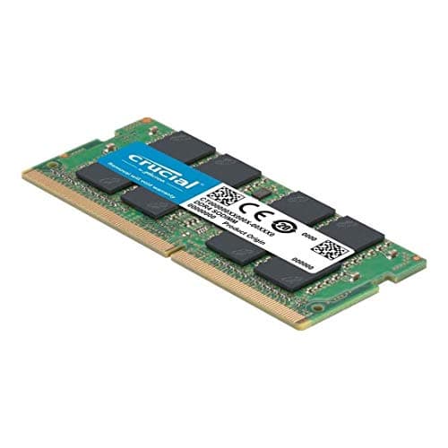 Crucial Basics 16GB DDR4 1.2v 2666Mhz CL19 SODIMM RAM Memory Module for Laptops and Notebooks