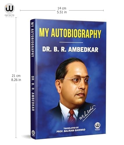 My Autobiography | Dr. B.R. Ambedkar | English Paperback | The Original Edition | Caste In India by BR Ambedkar | Their Mechanism, Genesis And ... photo frame statue combo set आणि मुस्लिम Lang 4