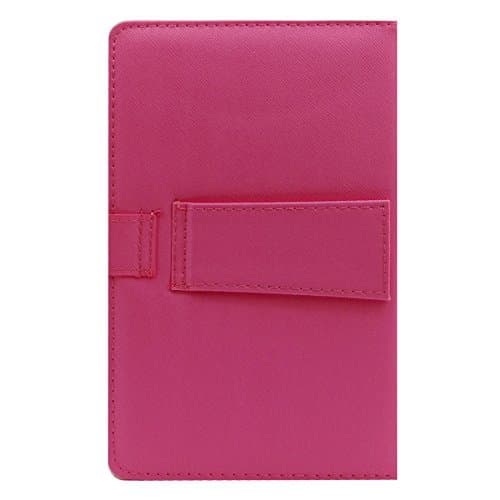 Hello Zone Exclusive 7� Inch USB Keyboard Tablet Case Cover Book Cover for Swipe Slice Tablet -Pink 3