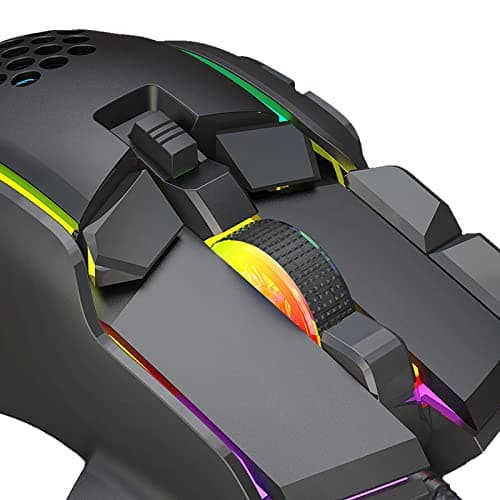 FABLOFT S700 USB Wired Gaming Mouse up to 12800 DPI for Windows for PC and Notebook|Computers/Tablets & Networking | Keyboards, Mice & Pointers | Mice, Trackballs & Touchpads|1 Piece Mouse