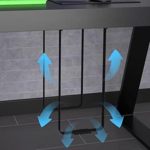 FABLOFT Under Desk PC Mount Adjustable Height and Width Suspension CPU Holder Hanger|Computers/Tablets & Networking | Laptop & Desktop Accessories | Stands, Holders & Car Mounts 2