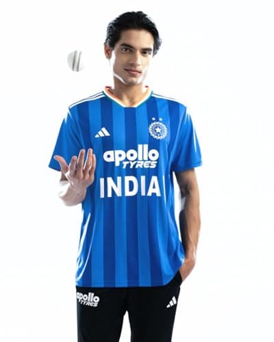 adidas Men India T20 International Cricket Fan Jersey