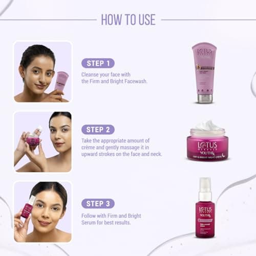 Lotus Herbals YouthRx Firm & Bright Face Serum | Bakuchiol Retinol & Vitamin C | Anti Ageing & Brightening | 30ml 5
