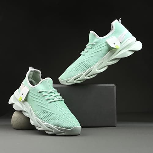 Cruiser Sneaker for Men | Lightweight & Stylish | Breathable Mesh Lace-Up Shoes | Casual Wear, Gym, & Street Style 2644-5 4