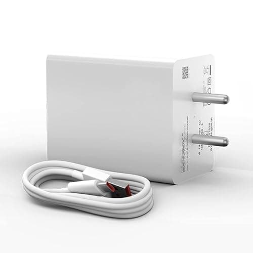 67W Charger for Lava Agni 2 5G, Blaze 1X 5G, Blaze 2, Yuva, Yuva 2, Yuva 2 Pro with Type-C USB Cable (TMV52)