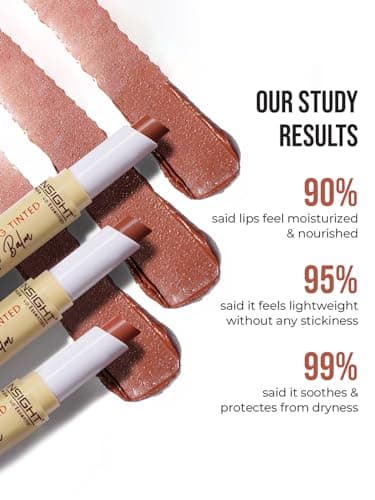 INSIGHT Hydrating Tinted Lip Balm | Enriched with Hazelnut Oil|Nourishes | Hydrates | Plumps Chapped Lips|Moisture Lock All Day|Non Sticky|Non Greasy |Hazelnut-2.5g 5